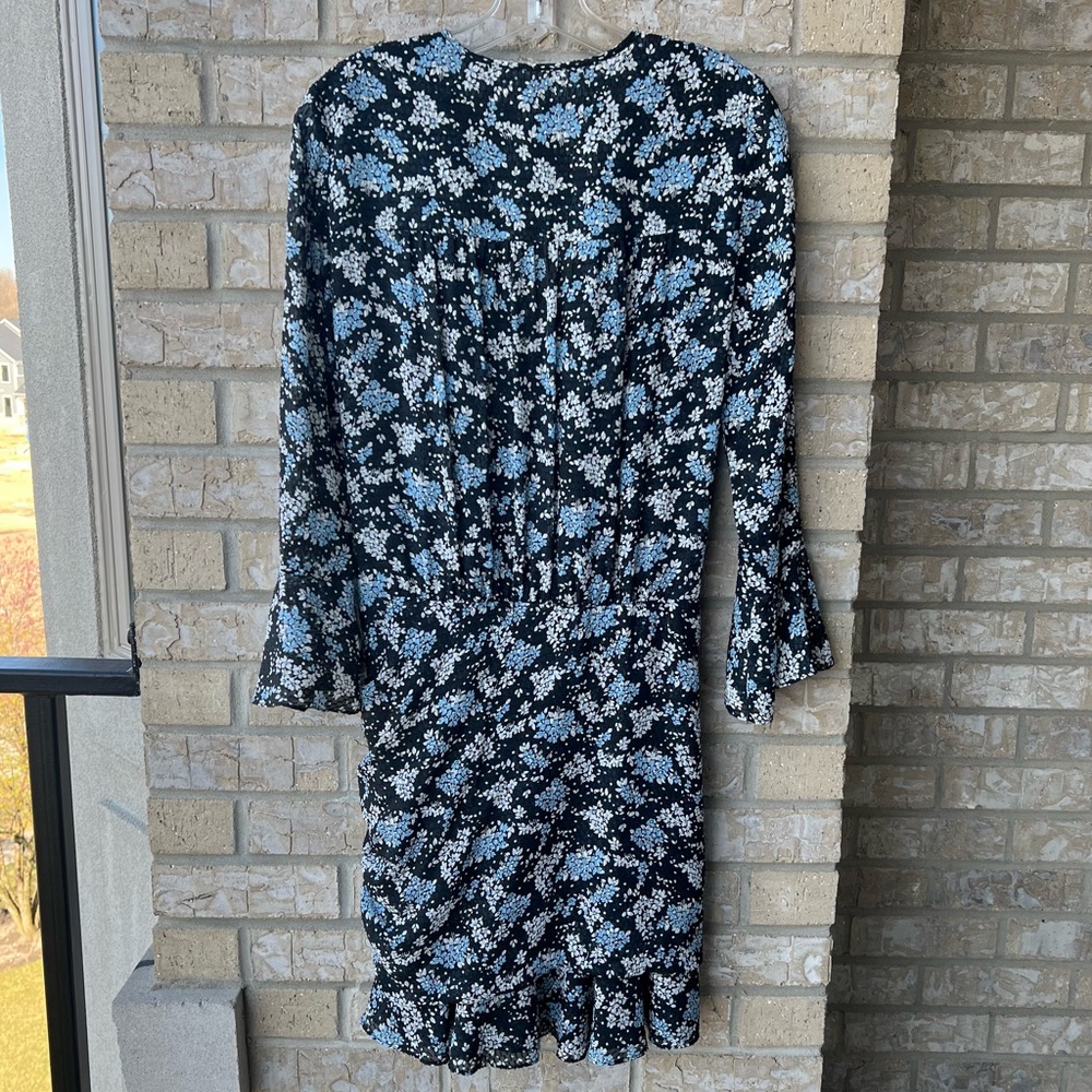 Veronica Beard Sean floral jacquard silk minidress - Picture 7 of 7